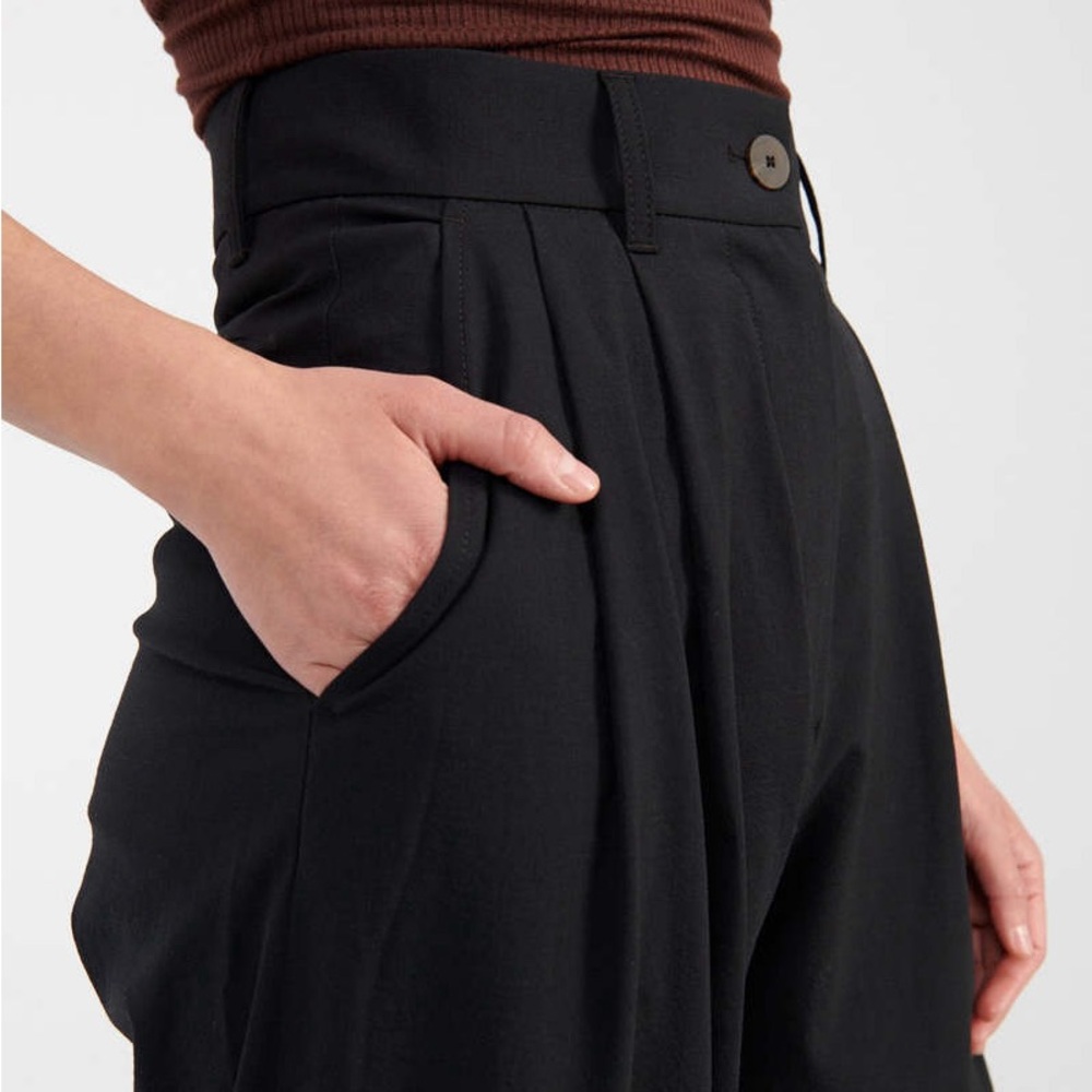 Studio Nicholson Bolin Trouser Darkest Navy